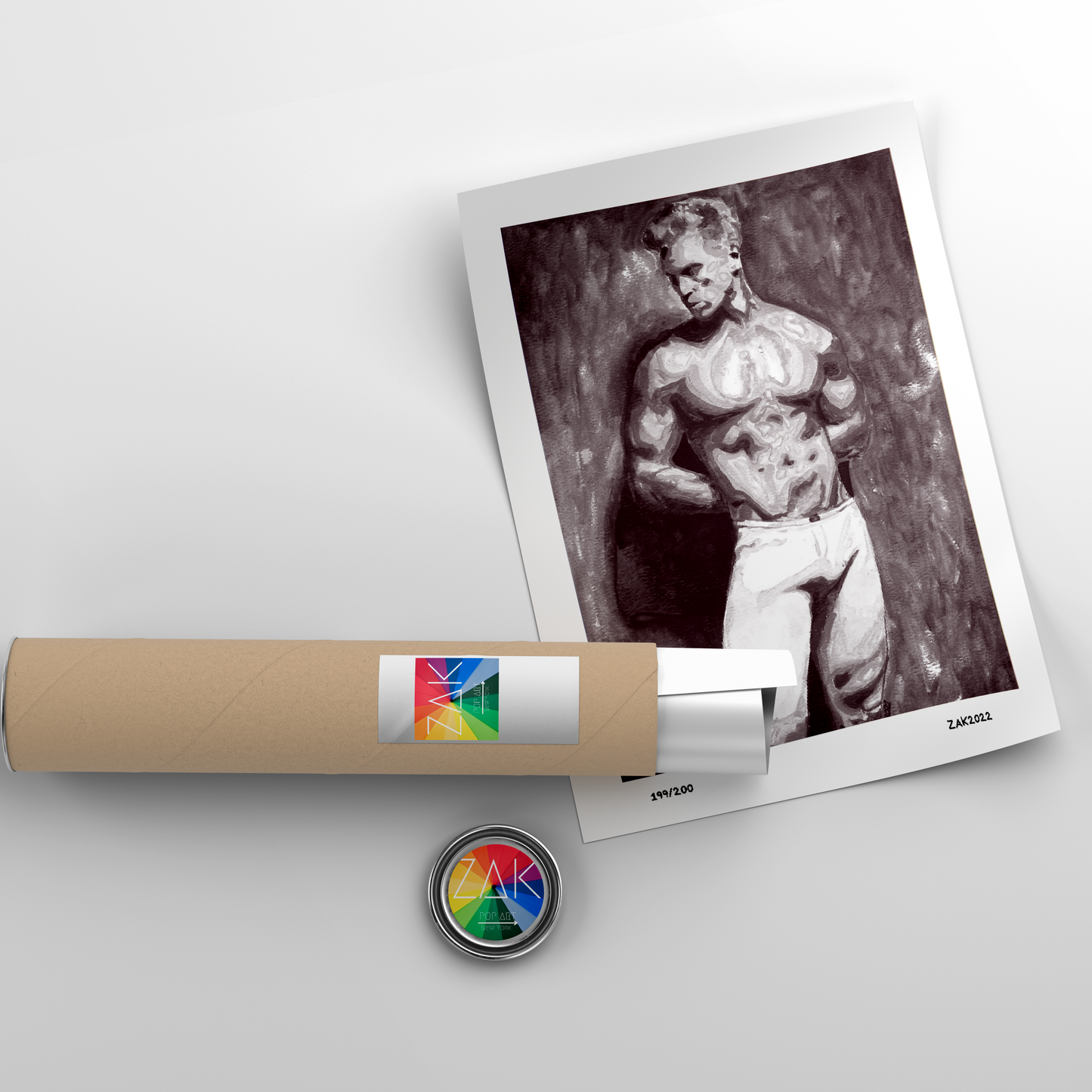 Ballet Dancer Nudity Gay Male Watercolor Art Print | Phallic Art Print | Homoerotic Art | Erotic Art Print | Male Figure Art | black & white