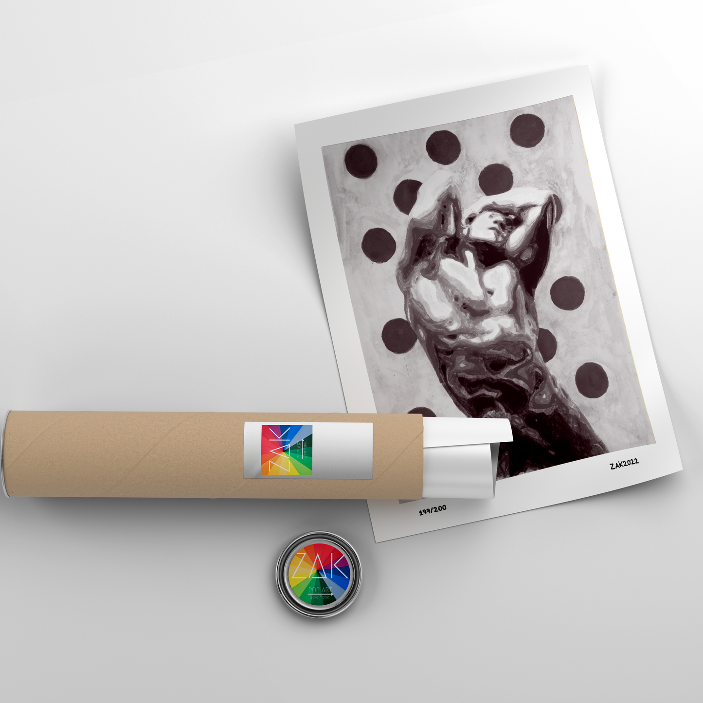 Black and white wall art model, unique male erotic act printed digital art home decor room decoration, wall hanging smooth paper picture