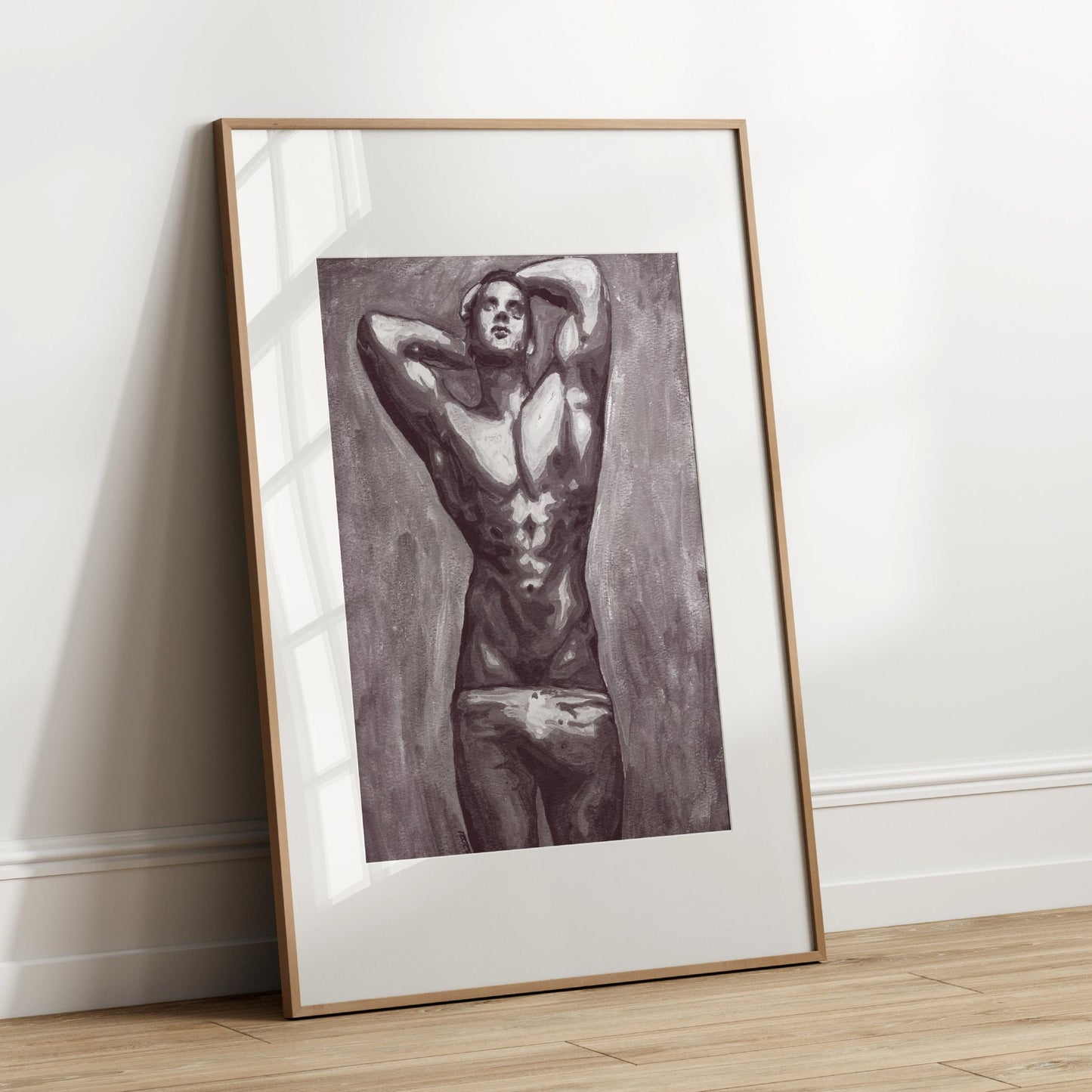 Male form (B&W)