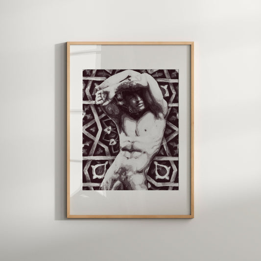 Male Nude, Limited Edition of a Naked Gay Art Print