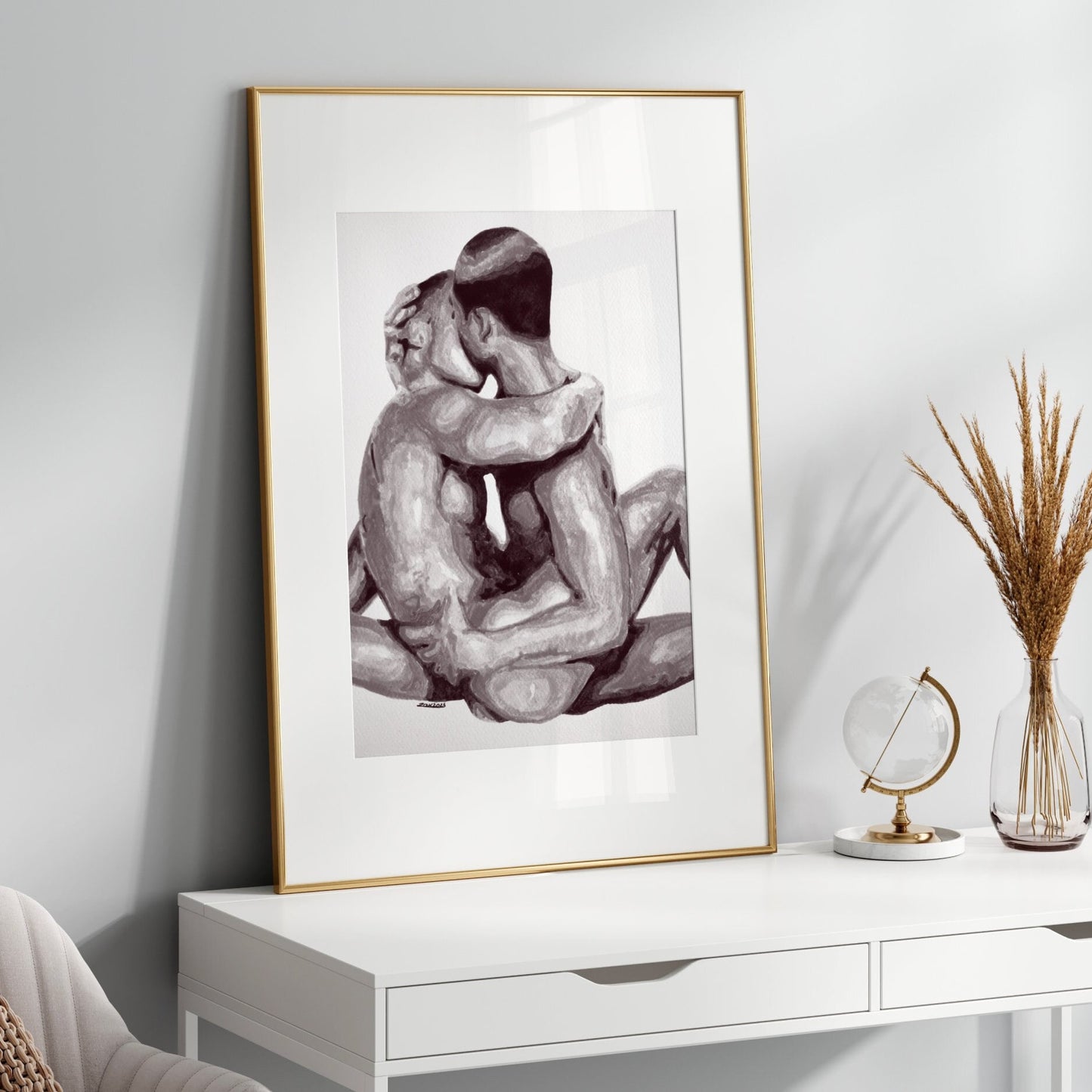 Couple Hugging