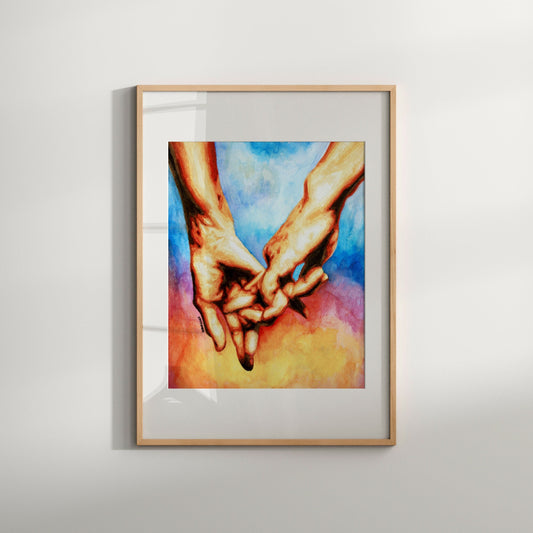 Gay Romantic Pinkie Art