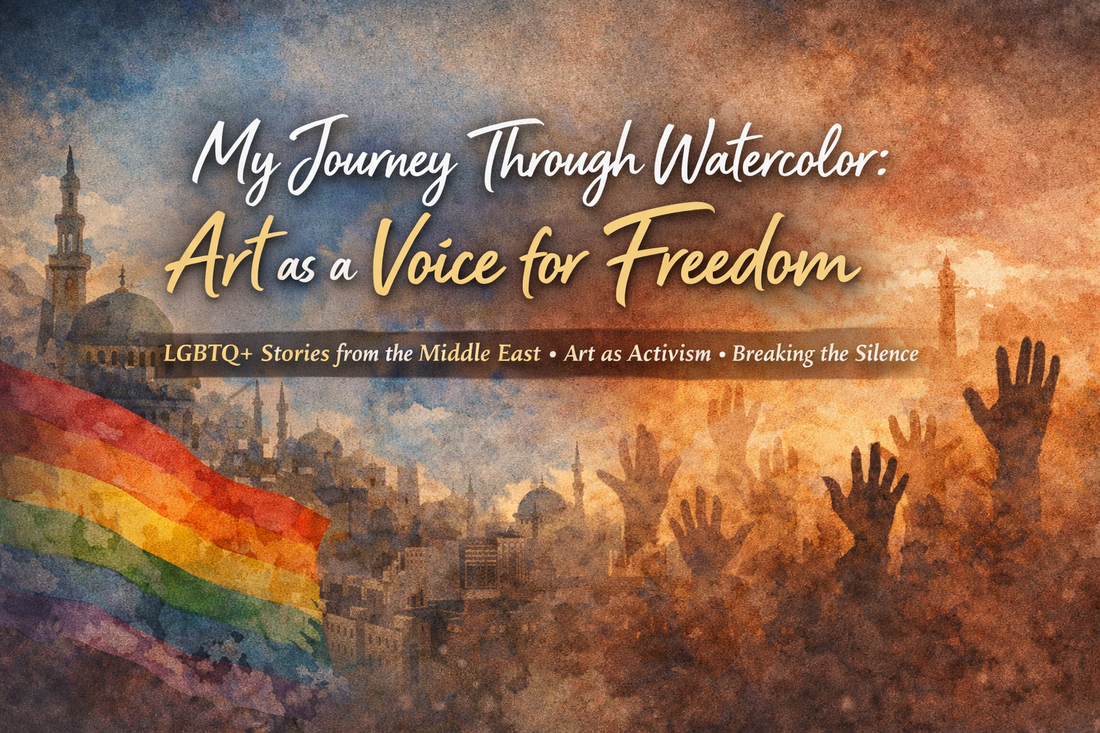My Journey Through Watercolor: Art as a Voice for Freedom