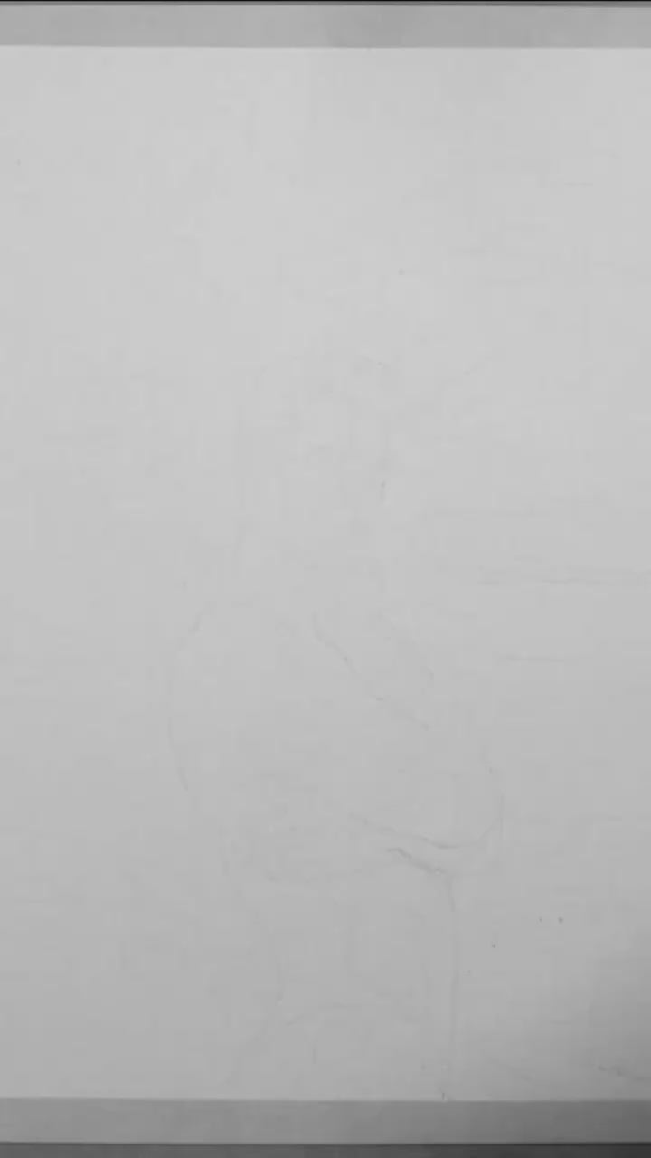 black and white artwork of a nude figure on a beach video