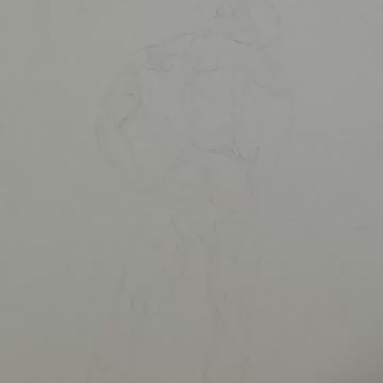 Nude Male from Behind at Beach Gay Art video