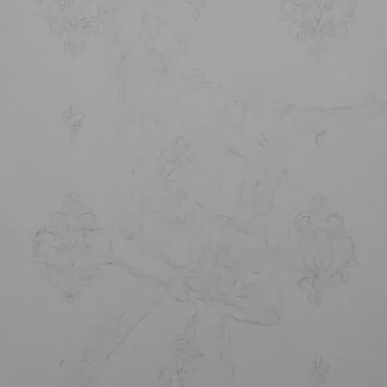 A watercolor video featuring a black and white ballet dancer pose 