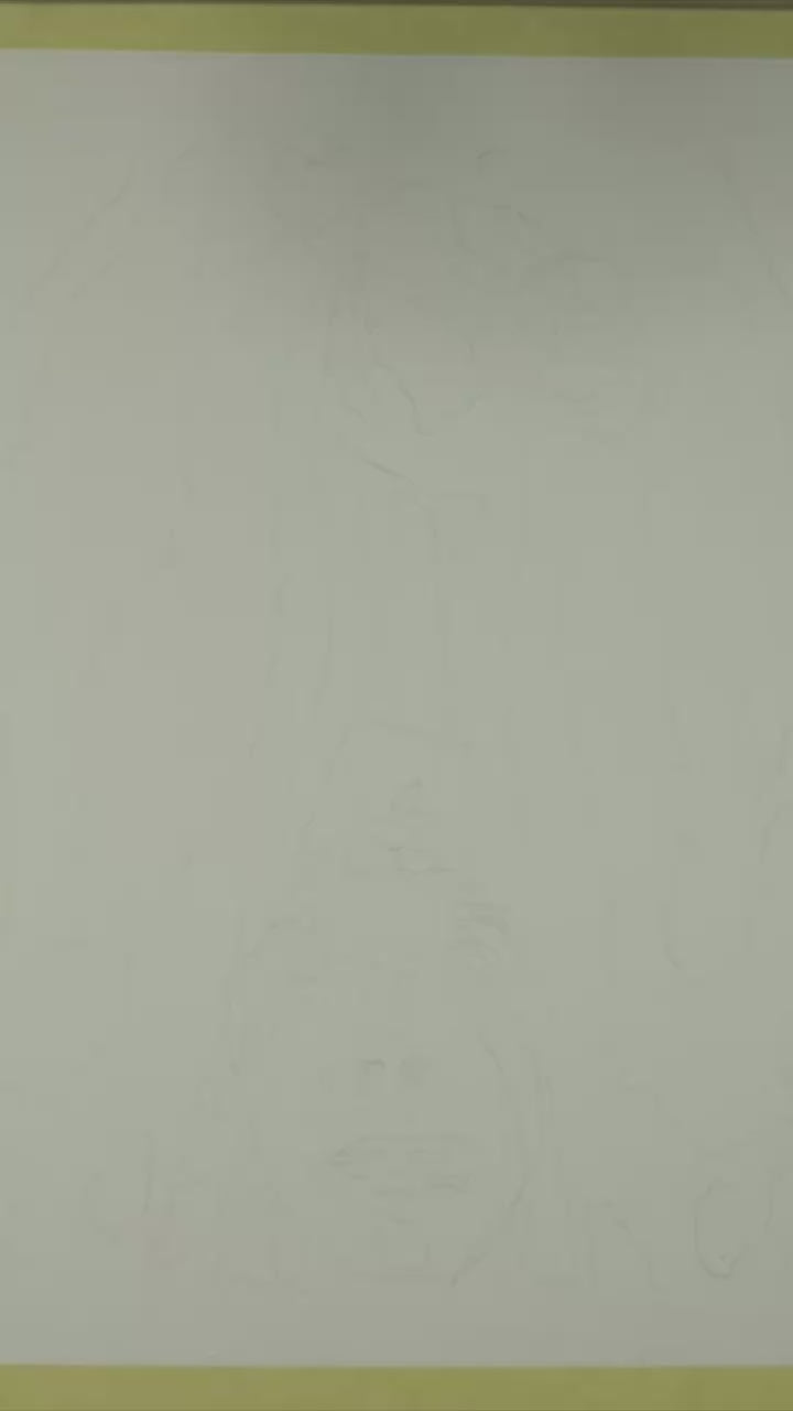 Playful gay erotic watercolor painting of a semi-nude man looking upward with a teasing tongue-out expression, showcasing queer sensuality 