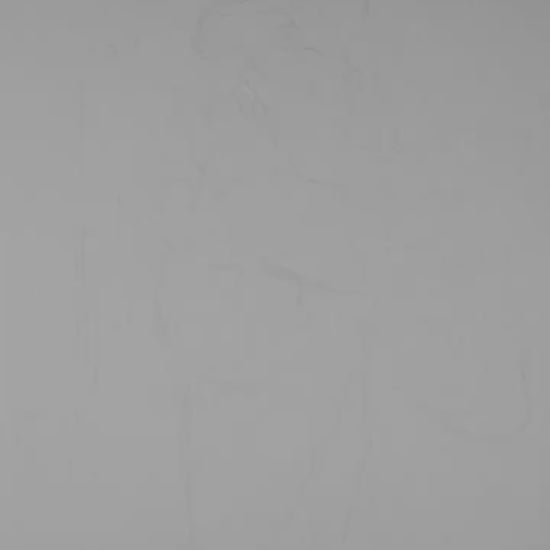Black-and-white artwork of a man on his knees looking up at two nude men, mouth open and tongue out in a playful, erotic gesture.