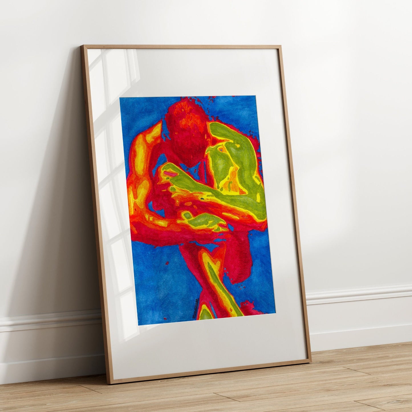 Abstract | Gay nude art Print