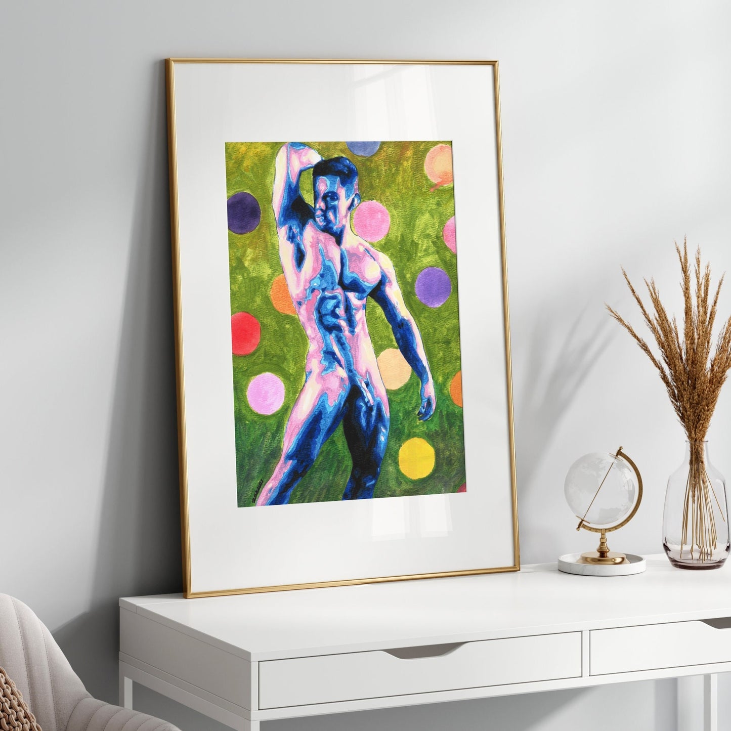 Nude with Polka Dots 5