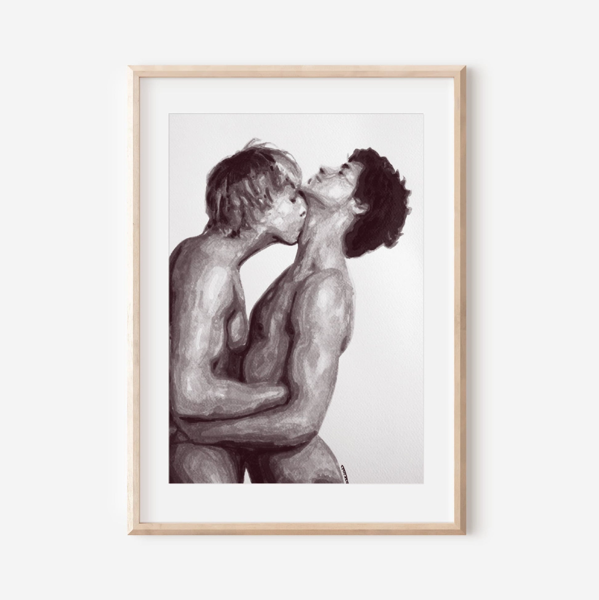 Gay Kiss – ZAK POP ART