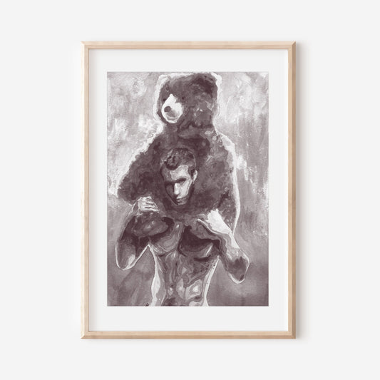 Teddy bear (B&W)